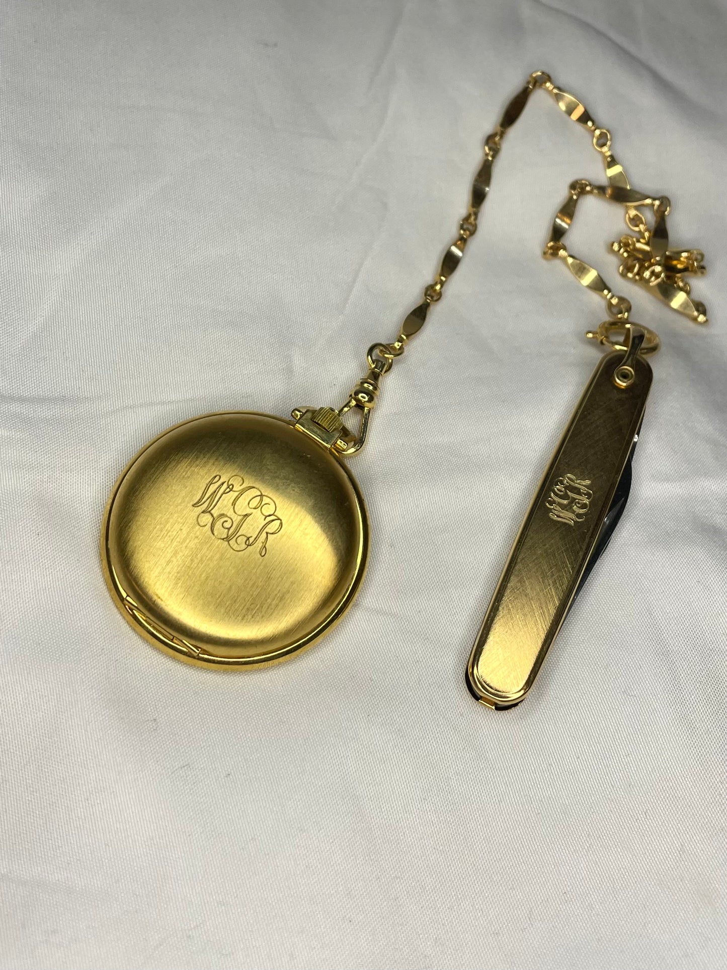 Colibri Pocket Watch & Penknife.