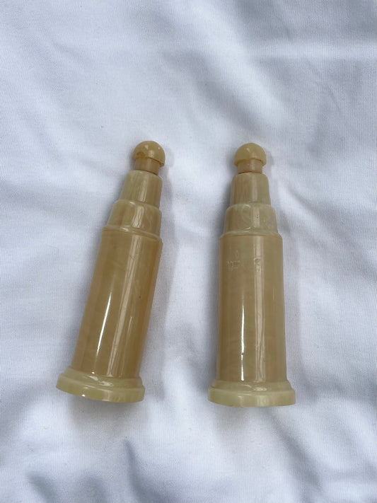 Art Deco Push Top Salt and Pepper