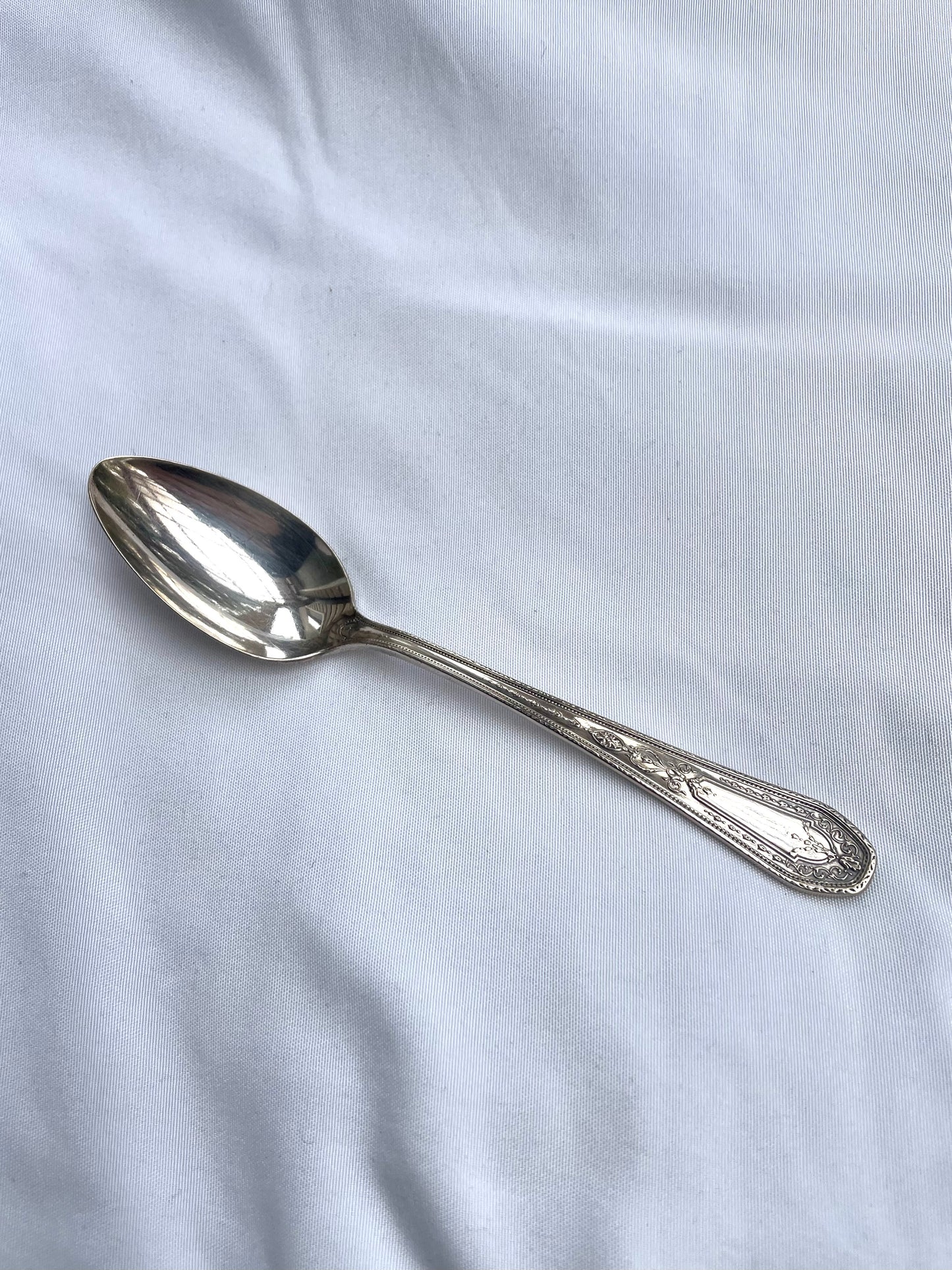 6 Rogers Silver Plate 1916 “Hampden" Demitasse Spoons