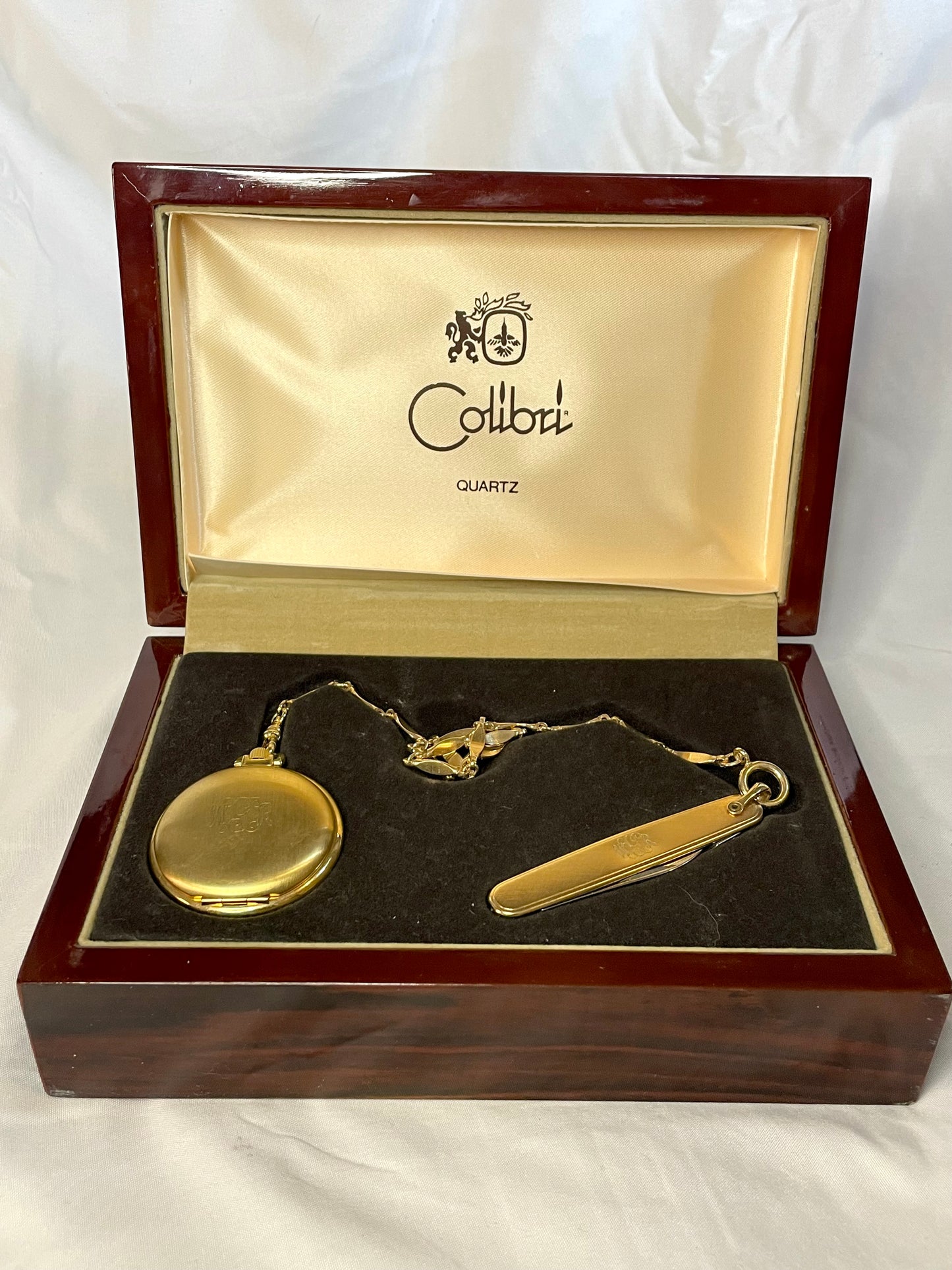 Colibri Pocket Watch & Penknife.